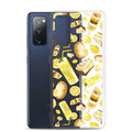 Protect your phone stylishly with the Lemon Samsung® Clear Case, featuring a fun, vibrant lemon design.