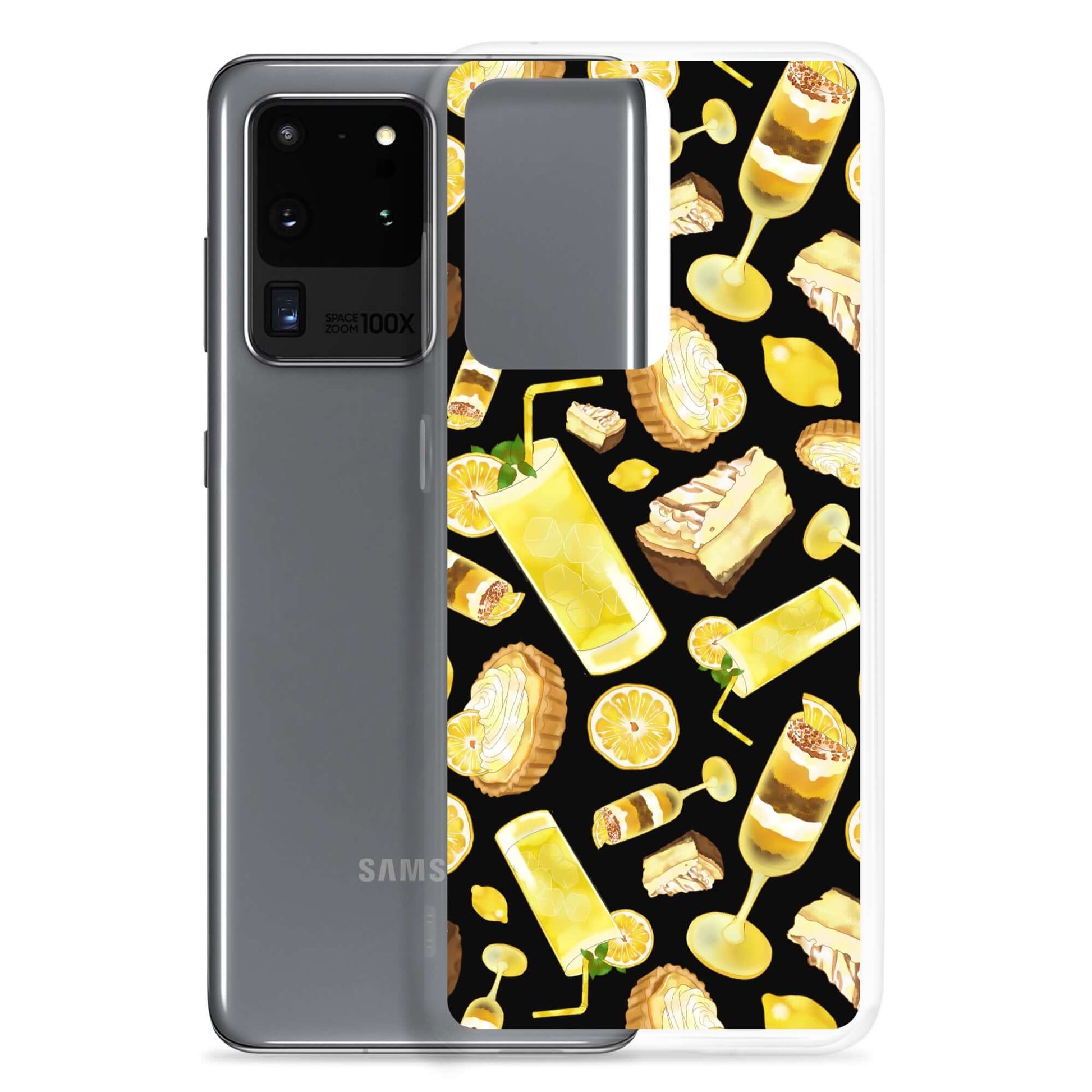 Protect your phone in style with the Lemon Samsung® Clear Case featuring a fun, fruity design perfect for summer!