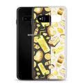 Protect your phone in style with the Lemon Samsung® Clear Case, featuring a delightful lemon design.