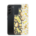 Protect your phone stylishly with the Lemon Samsung® Clear Case, featuring fun lemon-themed designs for Samsung devices.