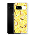 Protect your phone stylishly with the Lemon Samsung® Clear Case, featuring a vibrant lemon design.