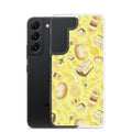Sleek Lemon Samsung® Clear Case featuring delicious lemon-themed designs, perfect for protection and style.