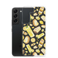 Protect your phone stylishly with the Lemon Samsung® Clear Case, featuring a fun, fruity design that’s eye-catching!
