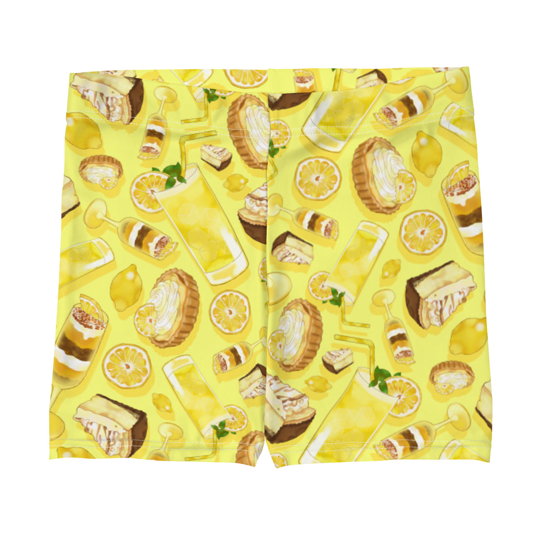 Bright and cute Lemon Shorts featuring fun lemon prints, perfect for comfort and style in any wardrobe.