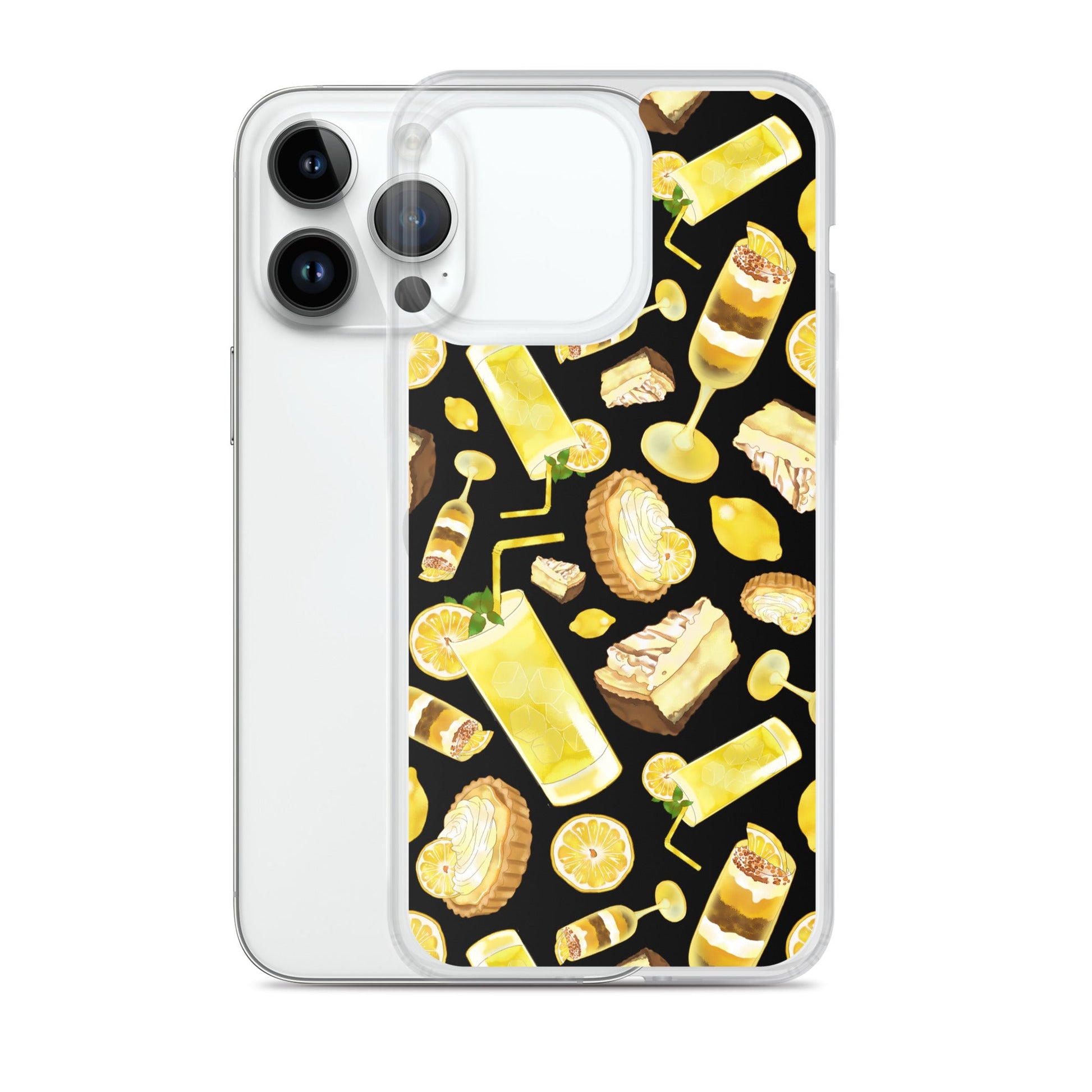 Stylish Lemon iPhone® Clear Case offers protection against scratches and dust with a flexible, see-through design.