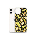 Sleek Lemon iPhone® Clear Case with flexible sides and solid back, protecting against scratches and dirt.