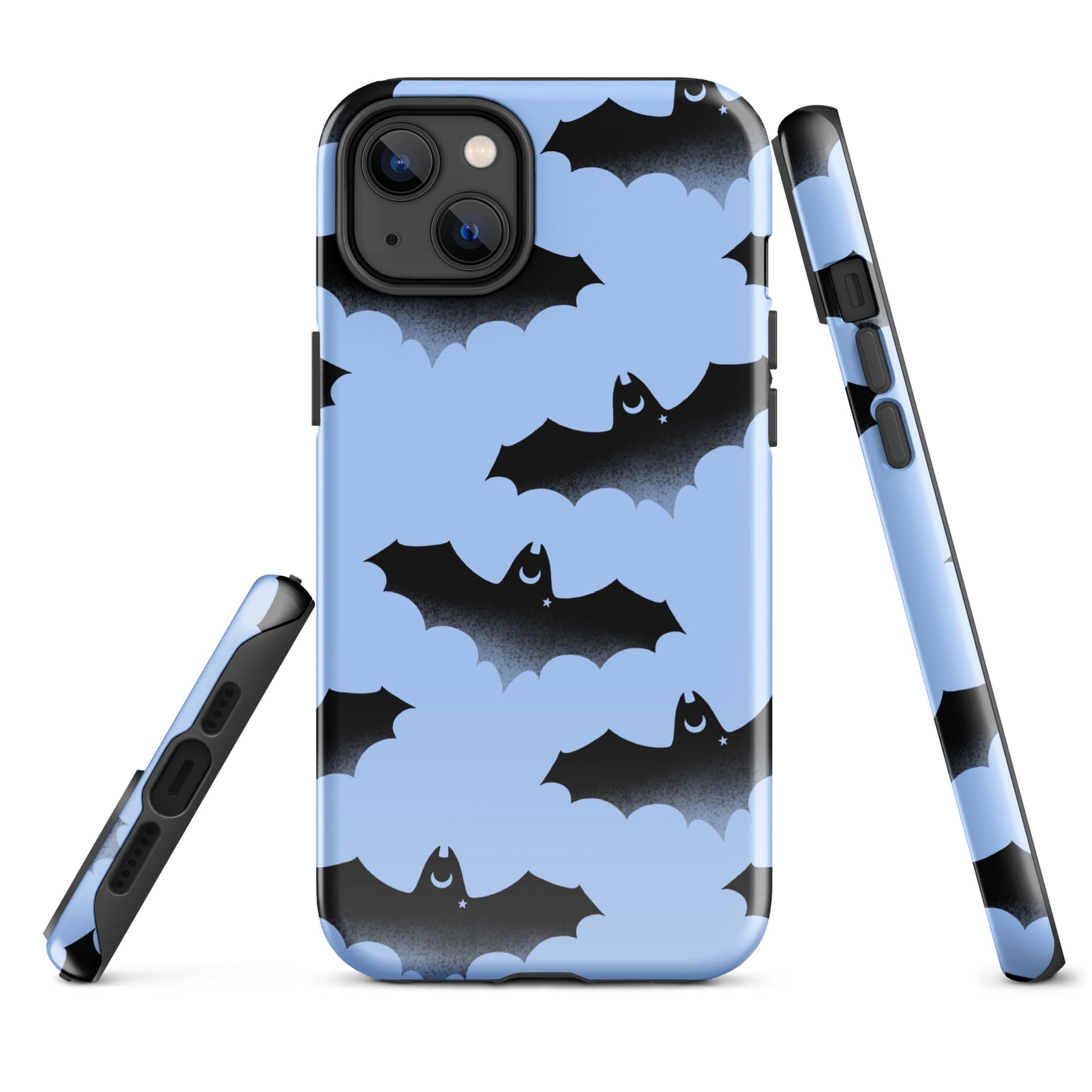 Protect your phone with style using the Lilith iPhone® Tough Case, featuring a durable, eye-catching bat design.