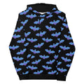 Cozy and stylish Lilith Hoodie featuring a vibrant bat design, perfect for fans of the dark and mystical.