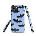 Stylish Lilith iPhone® Tough Case features a trendy bat design, offering durable protection for your phone.