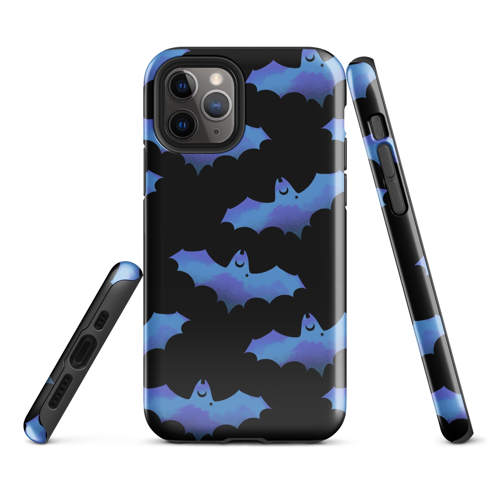 Stylishly protect your phone with the durable Lilith iPhone® Tough Case, featuring a chic bat design.