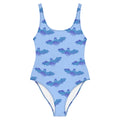 Embrace your dark side with the Lilith One-Piece Swimsuit, featuring a playful bat design perfect for summer.