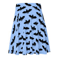 Flatter your figure in the Lilith Skater Skirt, featuring a playful bat design perfect for sunny days.