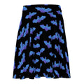 Stylish Lilith Skater Skirt featuring a playful bat design, perfect for sunny days. Ideal for all body types.
