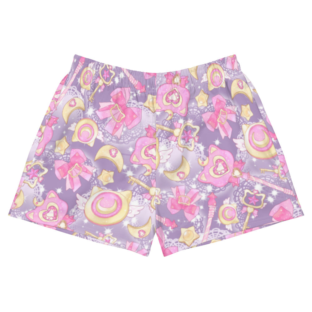 Cute and comfy Magical Girl Athletic Short Shorts, perfect for your transformation sequence and stylish adventures!