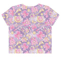 Cute Magical Girl Crop Top featuring vibrant patterns of magical wands and stars, perfect for stylish adventures!