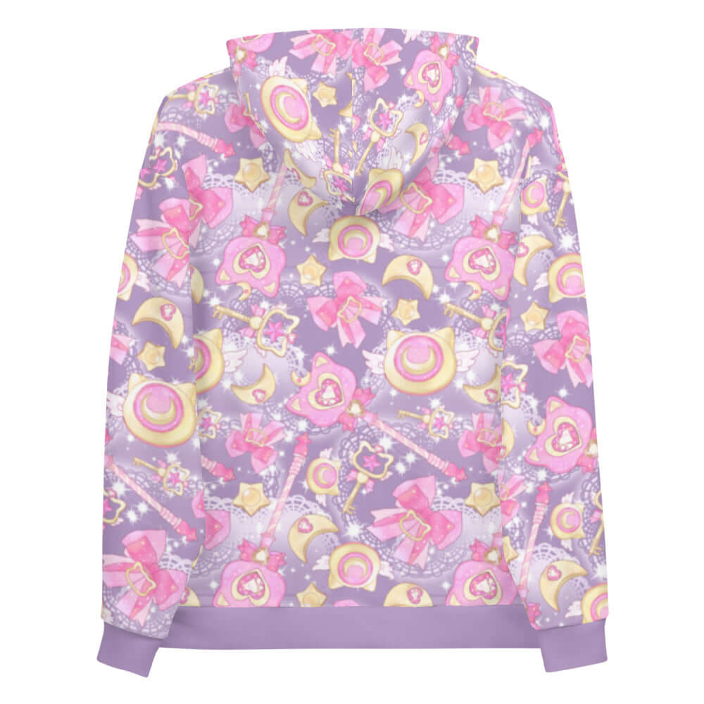 Cozy and vibrant Magical Girl Hoodie, perfect for embracing your inner Magical Girl with style and comfort.