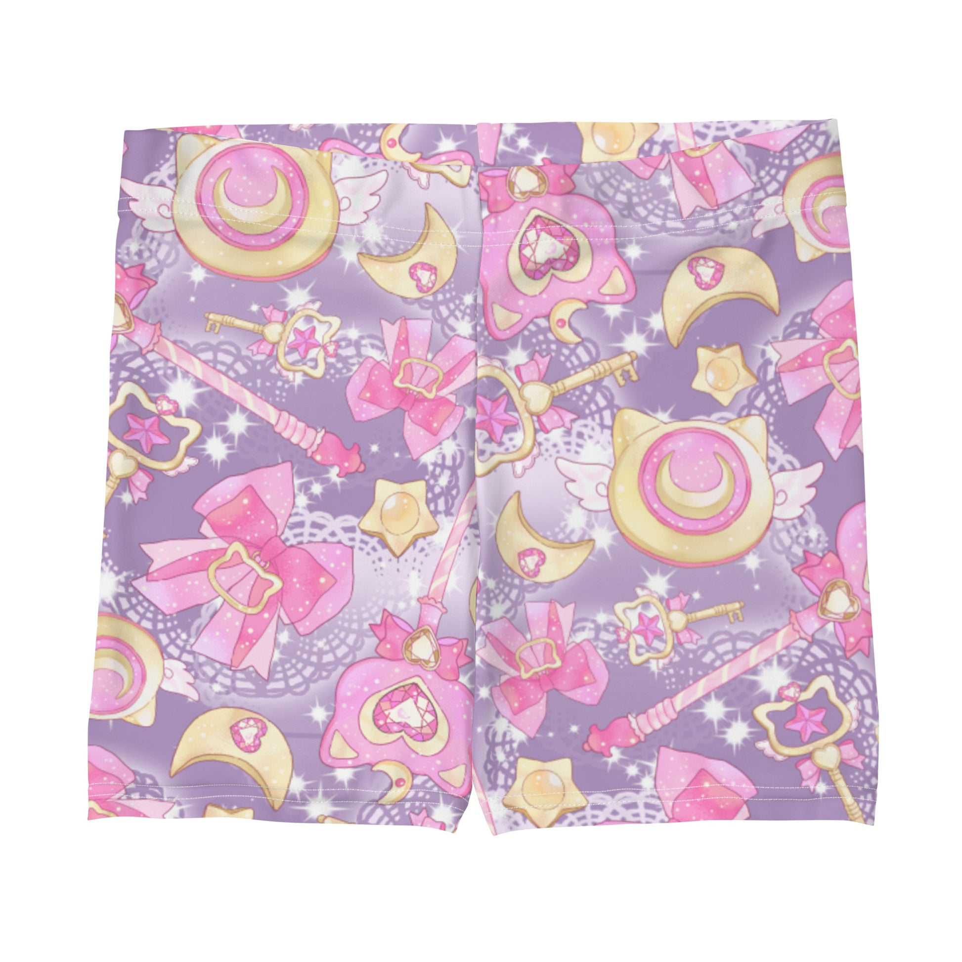 Stylish Magical Girl Shorts with a colorful design, perfect for a fun and comfortable workout experience.