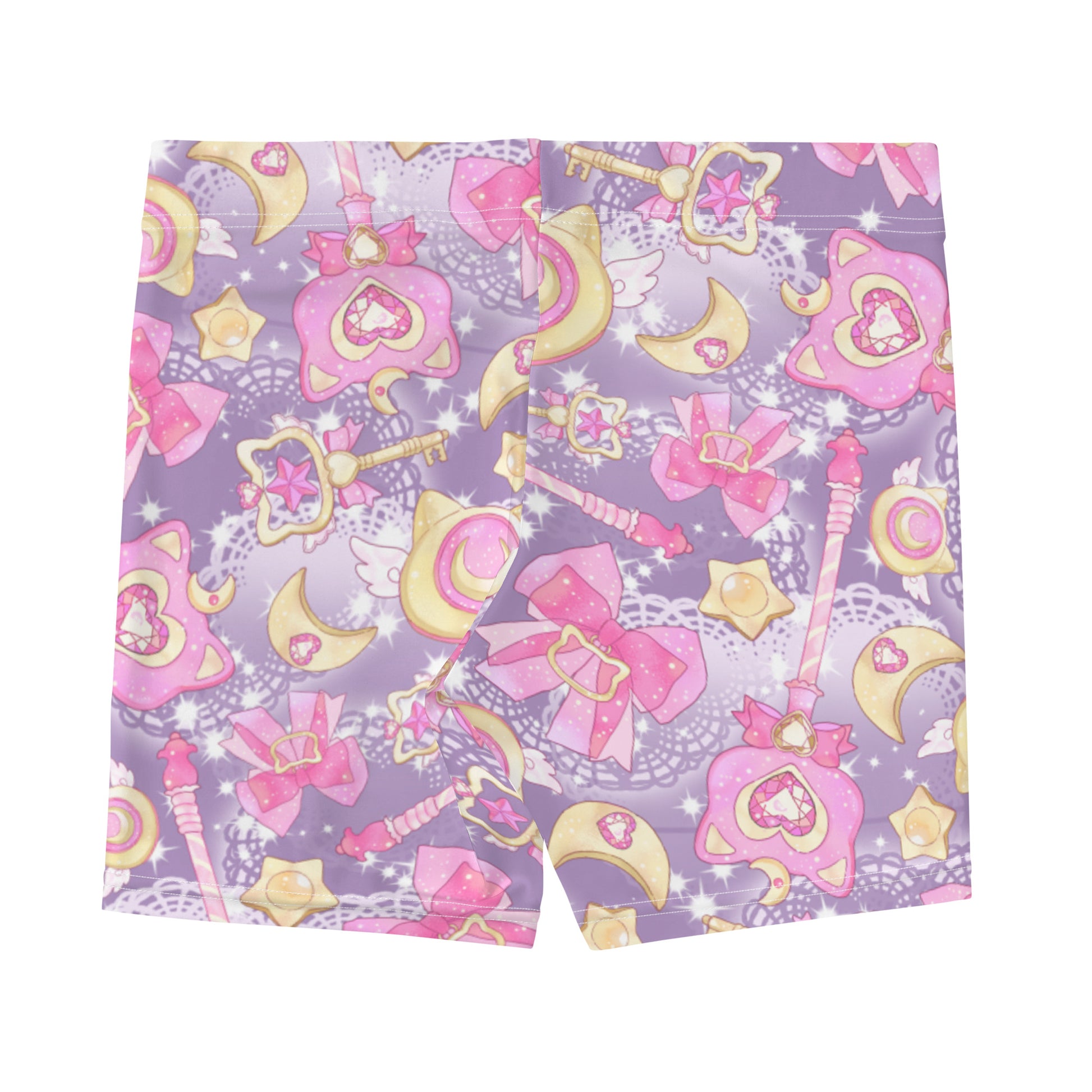 Cute and comfy Magical Girl Shorts featuring a vibrant design, perfect for workouts and everyday wear.
