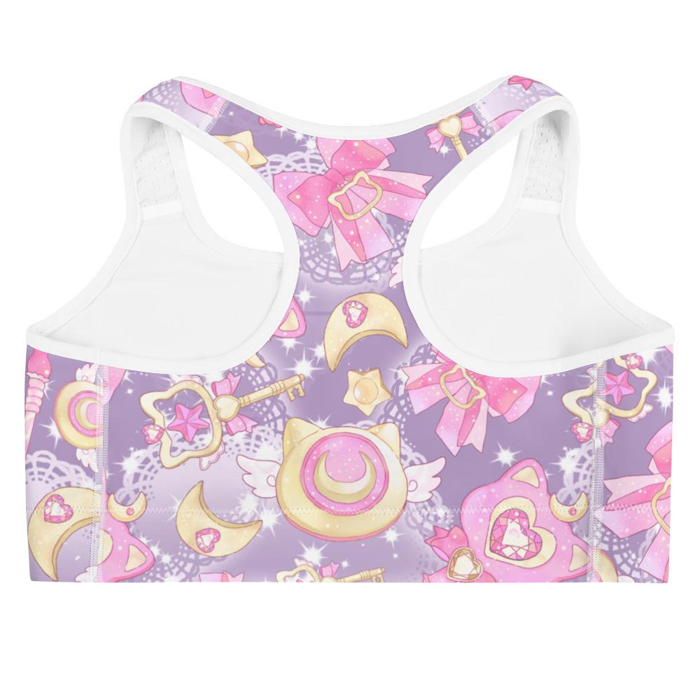 Stylish Magical Girl Sports bra with cute designs, perfect for workouts and everyday wear. Feel magical while exercising!