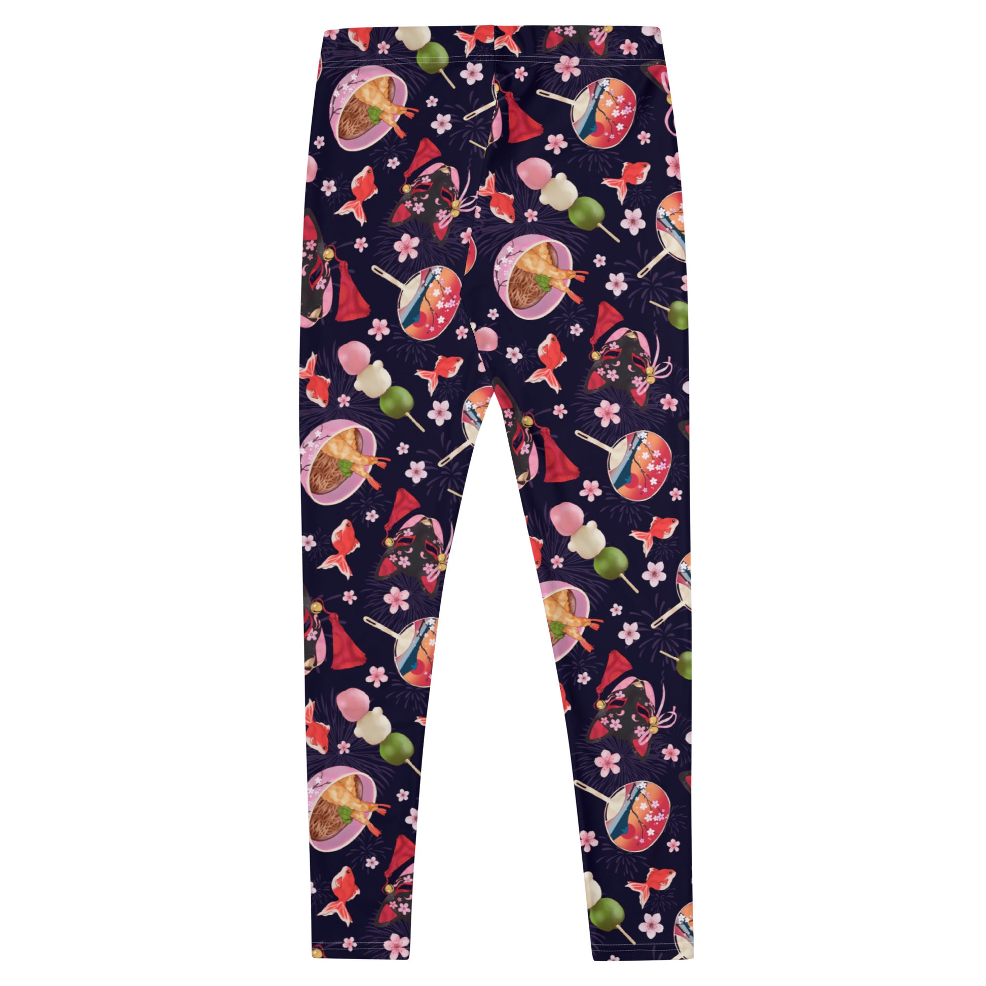 Matsuri Leggings featuring vibrant patterns, perfect for workouts or casual outings, ensuring style and comfort.