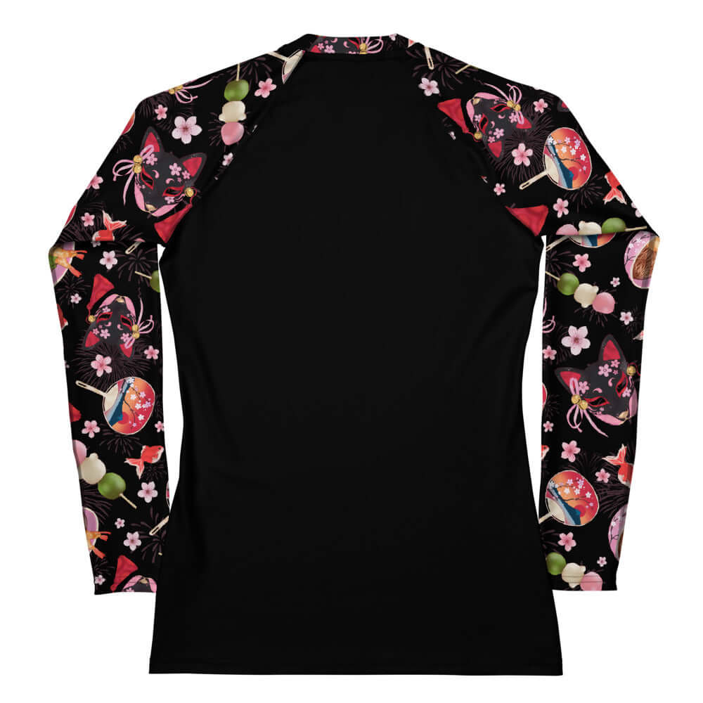 Matsuri Rash Guard featuring a stylish design, perfect for active outdoor sports while offering sun protection.