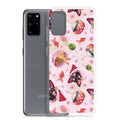 Matsuri Samsung® Clear Case showcases a vibrant design, perfect for summer festivals and phone protection.