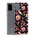Matsuri Samsung® Clear Case showcases vibrant festival designs, offering stylish protection for your phone.