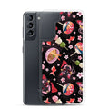 Matsuri Samsung® Clear Case features a vibrant festival design, protecting your phone with style and durability.