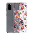Matsuri Samsung® Clear Case showcases vibrant festival designs, offering sleek protection for your phone.