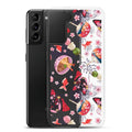Matsuri Samsung® Clear Case showcasing vibrant festival designs, perfect for summer celebrations and phone protection.