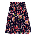 Matsuri Skater Skirt featuring a vibrant floral design, perfect for staying stylish and comfortable in summer.