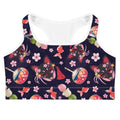Matsuri Sports bra features a vibrant Japanese festival design, perfect for stylish workouts at [STORE NAME].