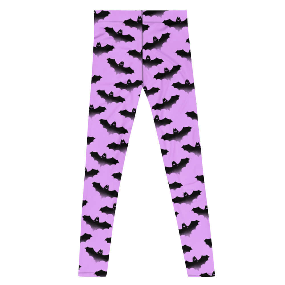 Men's Aensland Leggings with a fun bat print, perfect for workouts or casual wear from your favorite store.