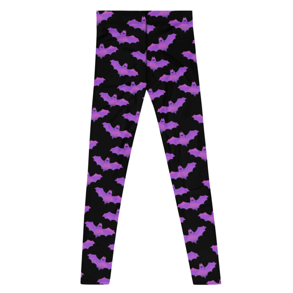 Men's Aensland Leggings feature a vibrant bat print, perfect for workouts and casual wear. Stay active in style!