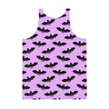 Men's Aensland Tank Top features a vibrant bat print on a soft, relaxed fit for ultimate comfort and style.