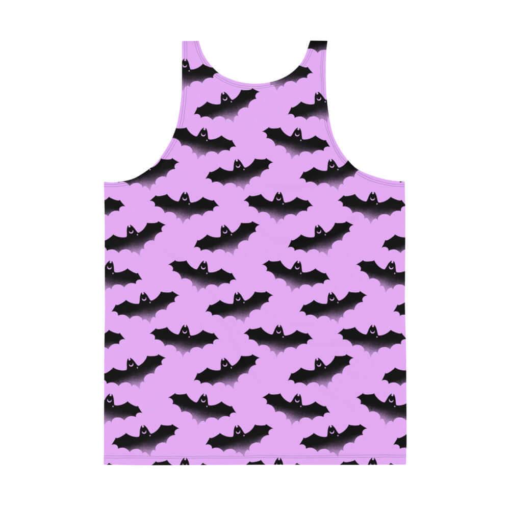 Men's Aensland Tank Top features a vibrant bat print on a soft, relaxed fit for ultimate comfort and style.