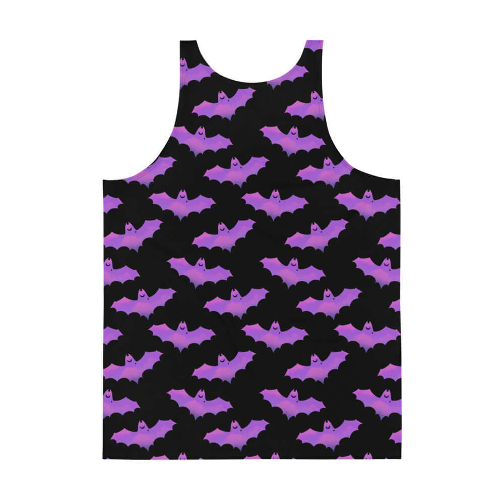 Men's Aensland Tank Top features a vibrant bat design, soft material, and a relaxed fit for ultimate comfort.