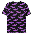 Men's Aensland T-shirt featuring a vibrant bat print, perfect for comfort and style in any casual setting.