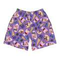 Men's Berry Athletic Shorts feature a vibrant design, perfect for running, swimming, or any workout activity.