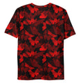 Men's Butterfly T-shirt featuring a vibrant red butterfly print, crafted for comfort and durability. Perfect for any casual style.