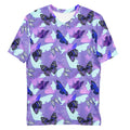 Vibrant Men's Butterfly T-shirt featuring a colorful butterfly print, perfect for comfort and style. Ideal for everyday wear.