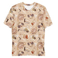 Stylish Men's Café T-shirt featuring a unique coffee-themed design, perfect for casual outings and comfort.