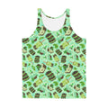Men's Choco Mint Tank Top features vibrant colors and soft, stretchy fabric for a stylish, relaxed fit. Perfect for summer!