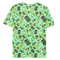 Men's Choco Mint T-shirt featuring a vibrant mint pattern, crafted for comfort and style, perfect for any casual occasion.