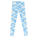 Stylish Men's Cloudy Sky Leggings featuring a soft, stretchy material perfect for any workout or casual wear.