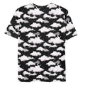 Men's Cloudy Sky T-shirt featuring a dreamy cloud pattern, perfect for comfort and style. Ideal for any casual outing.