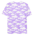 Men's Cloudy Sky T-shirt features a dreamy cloud pattern, perfect for a stylish and comfortable look.