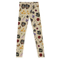 Men's Gothic Tea Time Leggings feature a whimsical design, perfect for workouts or casual wear, combining comfort and style.