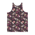 Men's Gothic Teddy Tank Top featuring vibrant colors and a relaxed fit, perfect for stylish comfort.