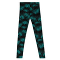 Stylish Men's Higanbana Leggings featuring a vibrant floral design, ideal for workouts or casual wear.